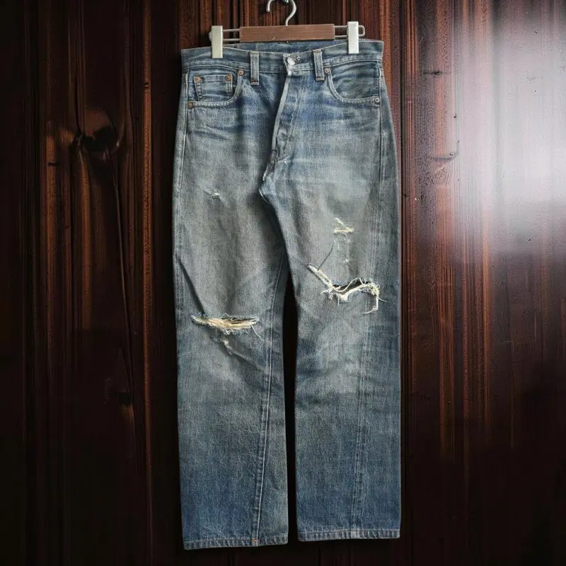 리바이스 501 LVC 셀비지 청바지 M1085