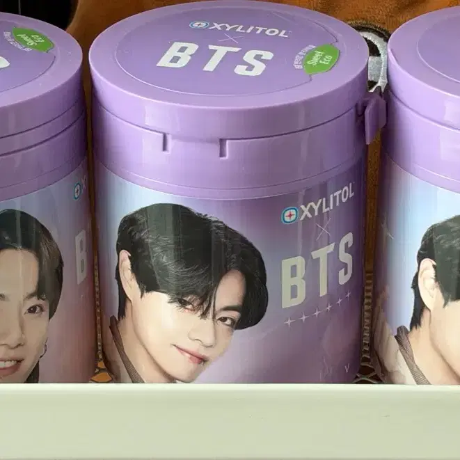 방탄소년단 자일리톨 껌통 BTS