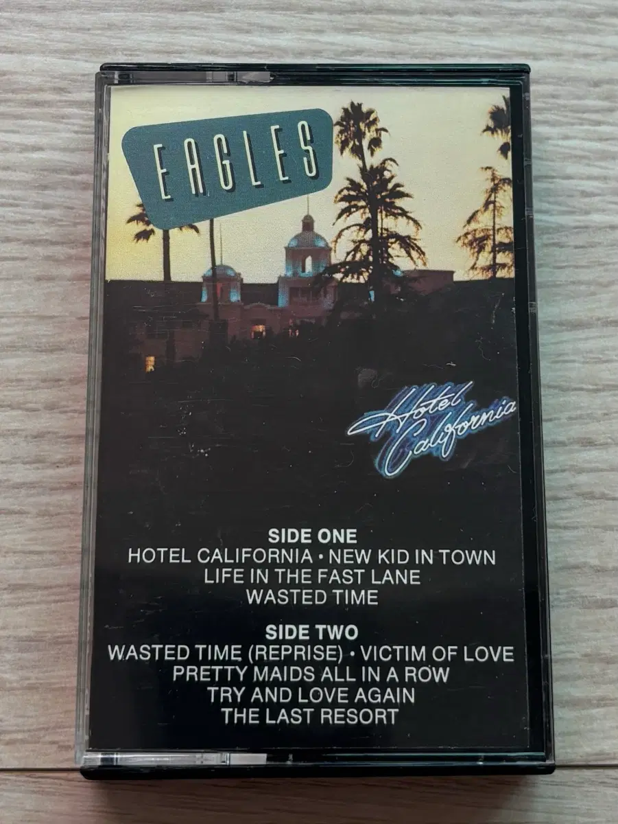이글스 EAGLES Hotel California 호텔 캘리포니아 카세트 테이프 미국 Columbia House 클럽판 앨범 음반