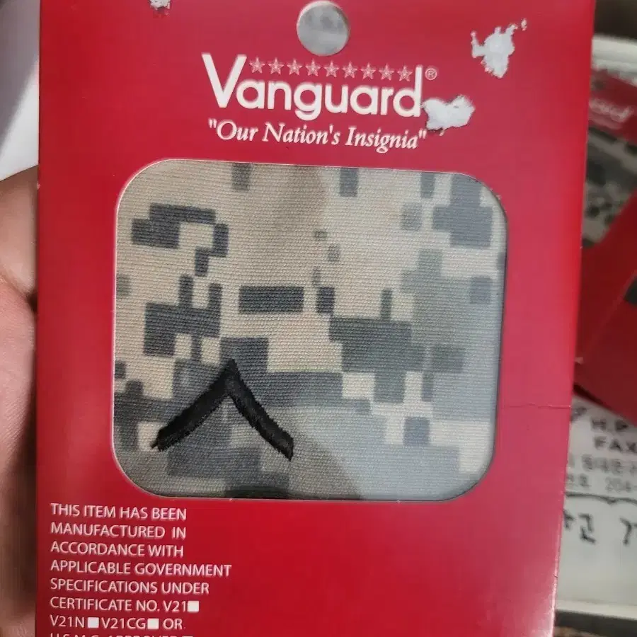 Vanguard 미군 계급장 (PVT)