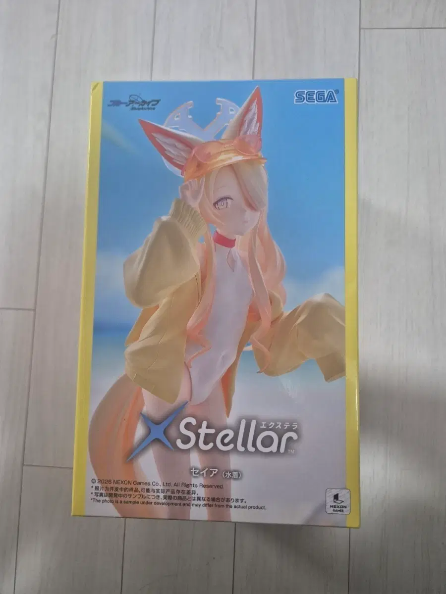 세가 엑스텔라 블루 아카이브 유리조노 세이아 수영복 피규어
