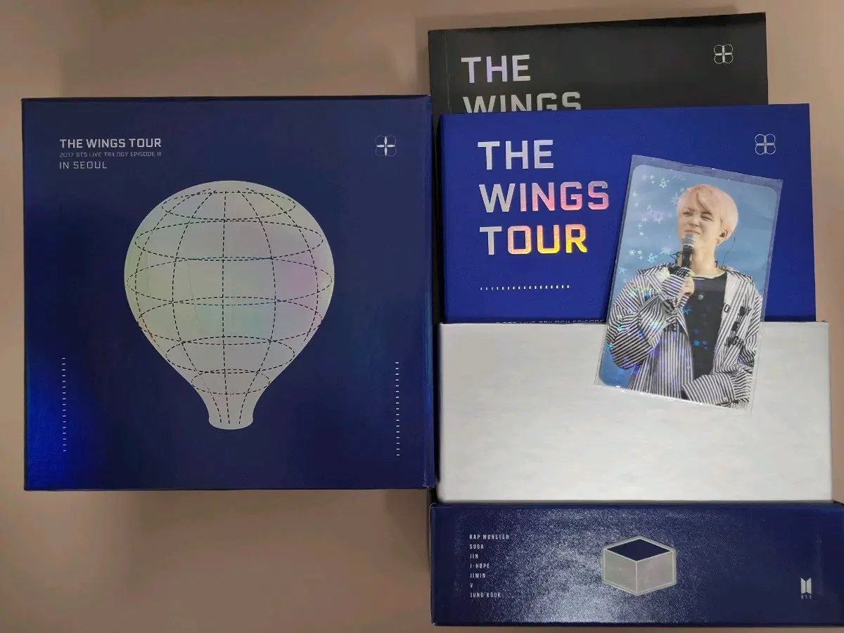 방탄소년단 2017 윙즈 투어 서울 DVD 지민 포카 풀셋