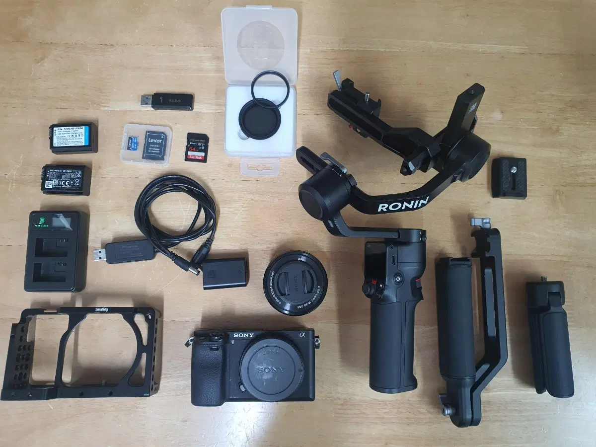 A6300 + RS 3 Mini+기타 부속품 킷 일괄판매