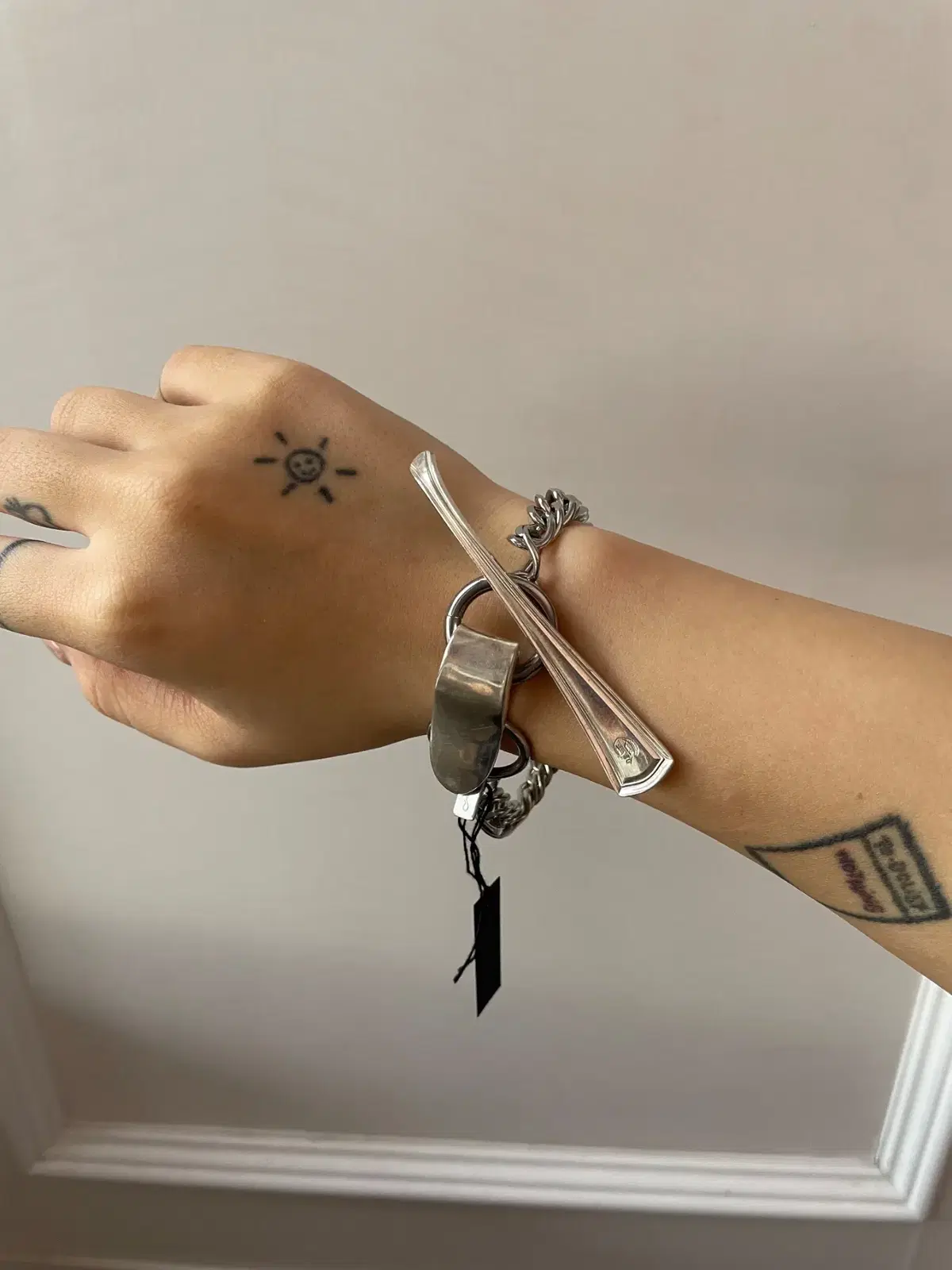 Cuchara Chicos 쿠차라 치코스 chain bracelet