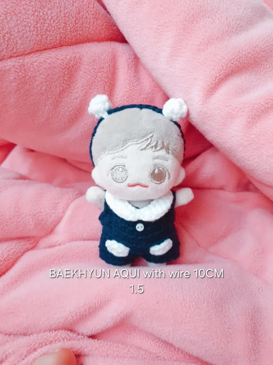 엑소 백현 인형 아큐이 10cm