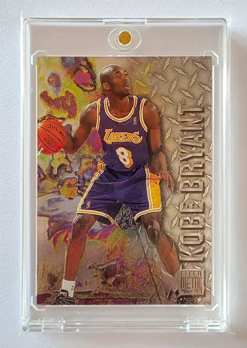 코비 브라이언트 1996-97 Fleer Metal #181 레이커스 빈티지 농구카드