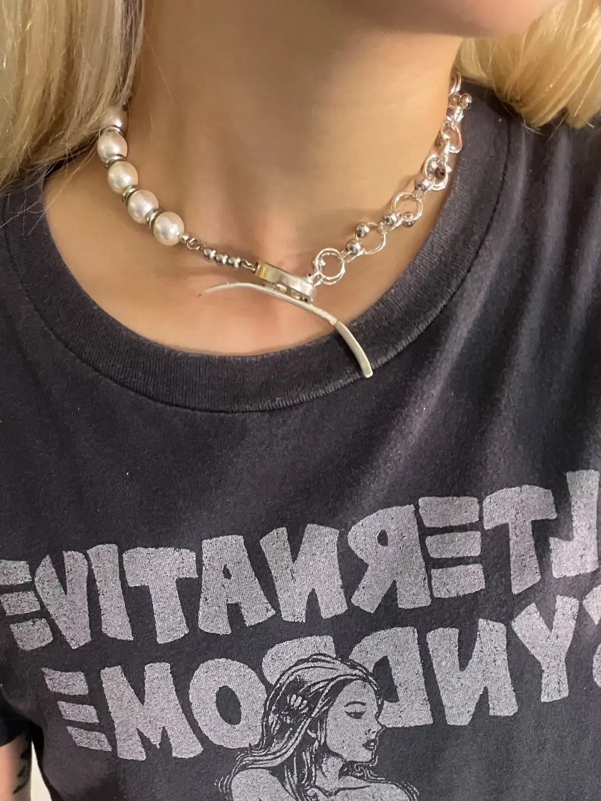 Cuchara Chicos 쿠차라 치코스 prearl necklace