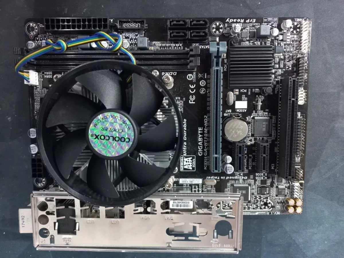 기가바이트 GA-H110M-HD2 메인보드+G4600 CPU