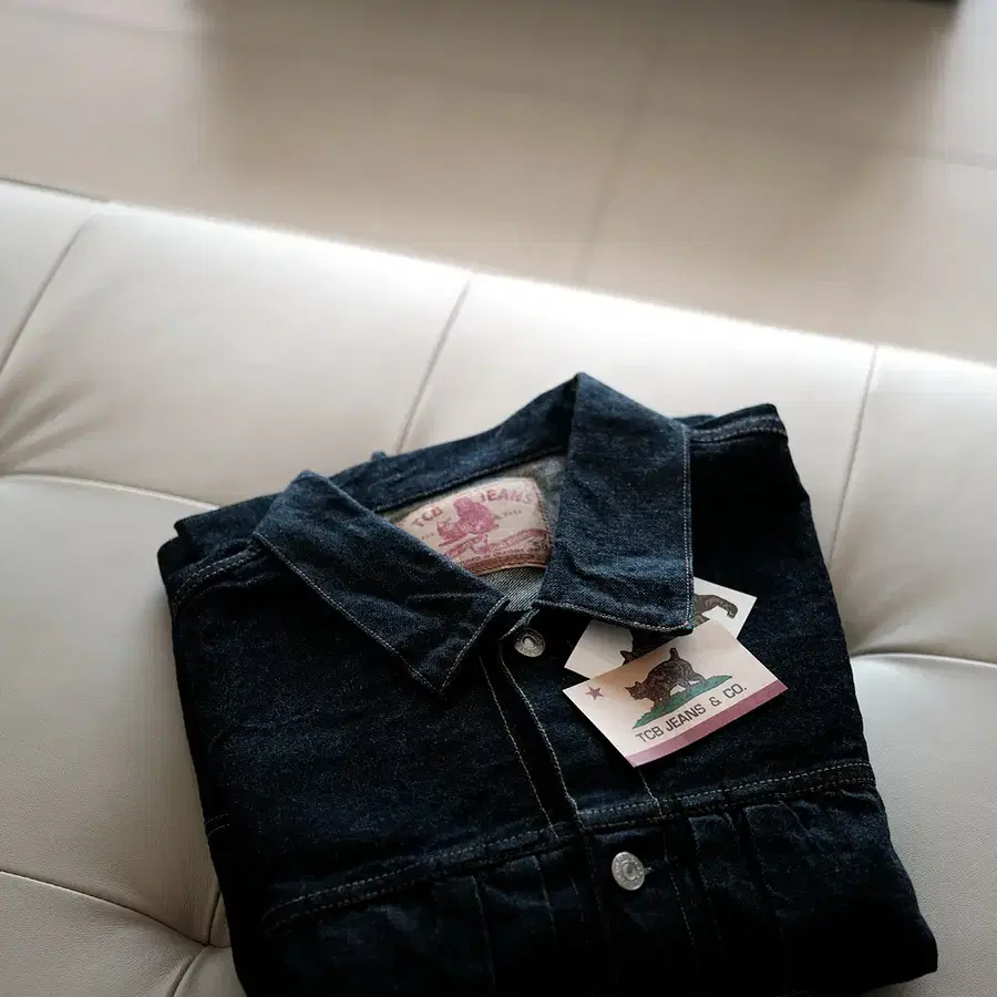 TCB진즈 2세대 타입2 셀비지 데님자켓 새제품 (new 50's jacket, 13.5온스, 원워시)