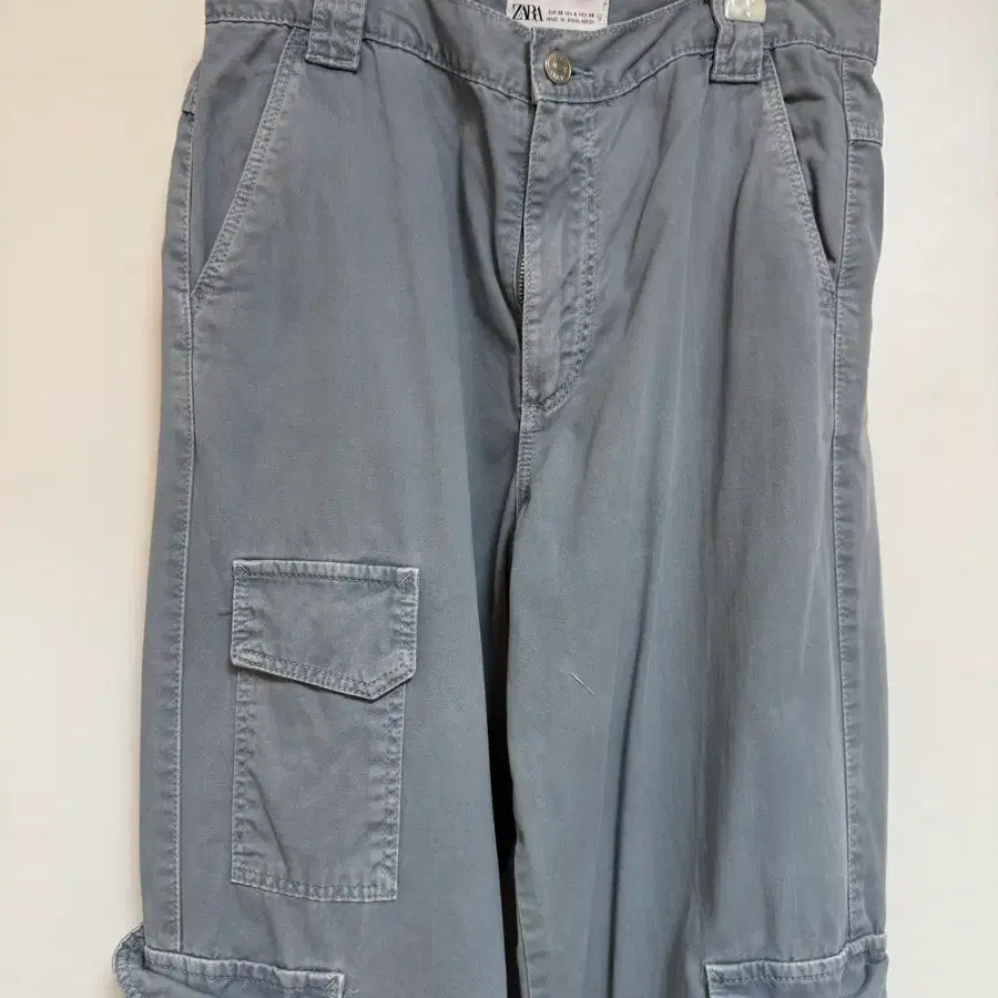 ZARA 자라 카고팬츠 블루 36사이즈