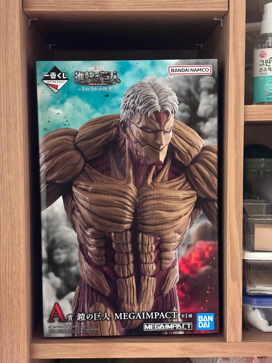 [이치방쿠지 미개봉] 제일복권 갑옷거인 A상 진격의거인 피규어 라이너