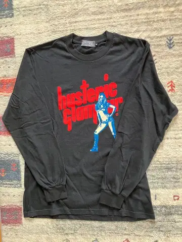 HYSTERIC GLAMOUR 긴팔 티셔츠 블랙 M