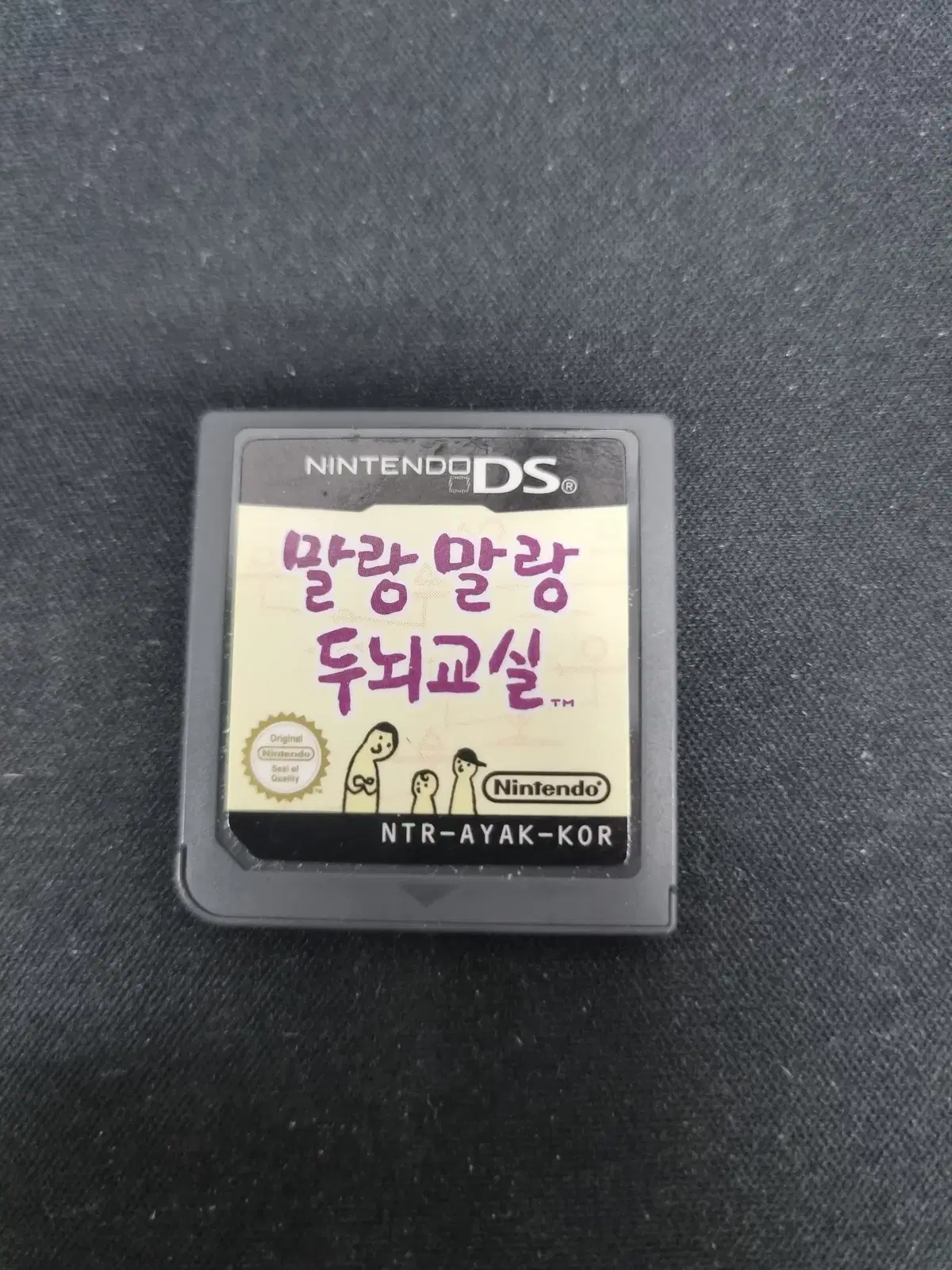 닌텐도ds 말랑말랑두뇌교실 알칩
