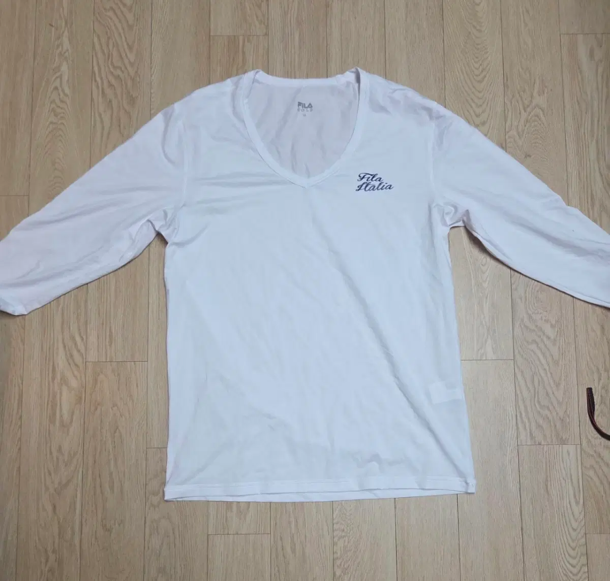 미사용 필라 FILA 골프 봄가을 긴팔티 L사이즈 (95정도)