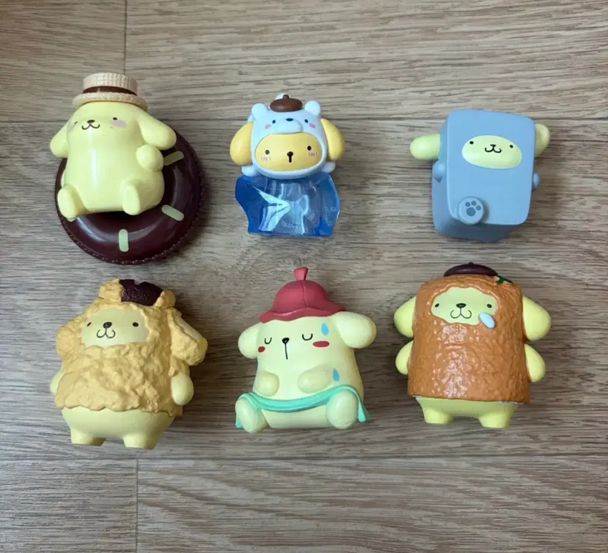 산리오 가챠 폼폼푸린 가챠 폼폼푸린 메지루시