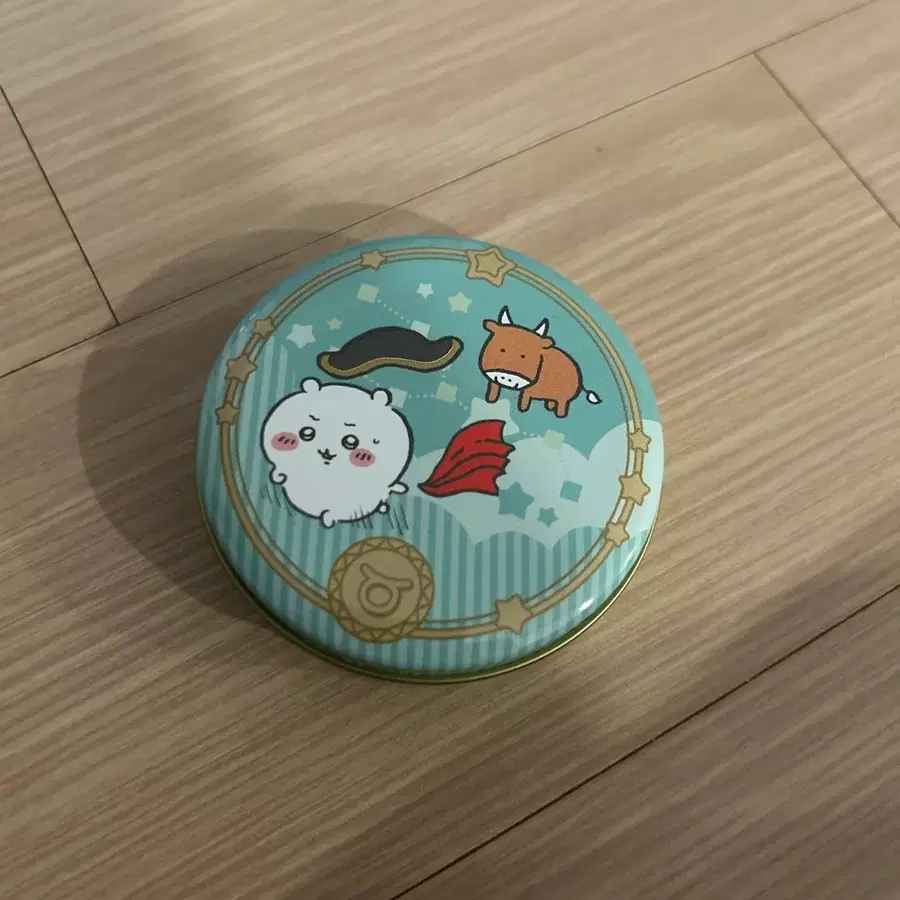 치이카와 황소자리 틴 케이스 별자리 먼작귀 케이스 틴케이스 스티커 굿즈