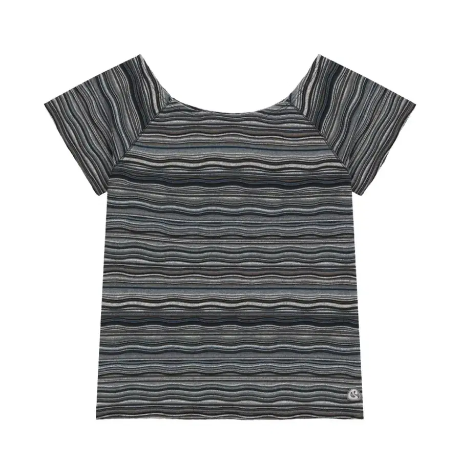 코이세이오 wave stripe knit t-shirt navy 2사이즈 판매
