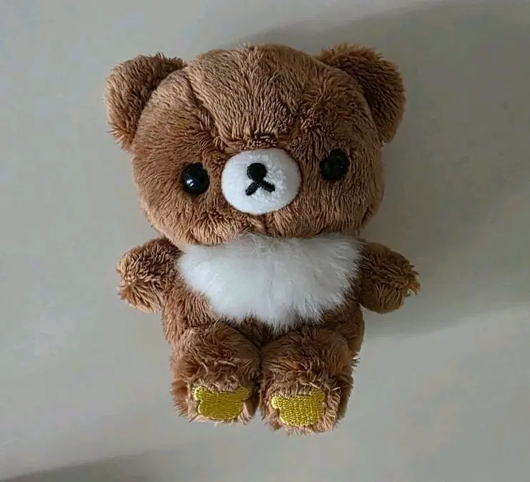 산엑스 리락쿠마 차이로이코구마 마스코트 인형 누이