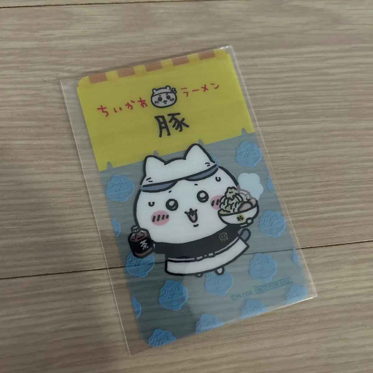 치이카와 먼작귀 하치와레 라멘 포토카드 굿즈