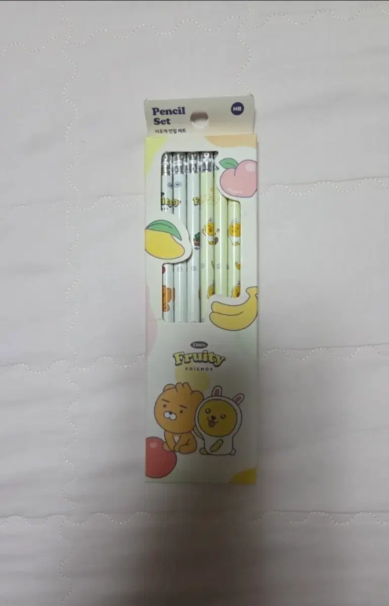 카카오프렌즈 과일 연필 세트 HB