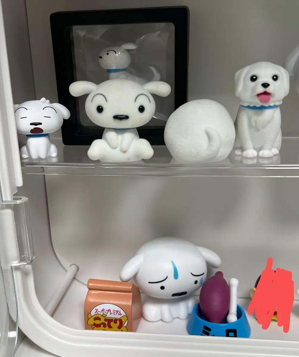 짱구 흰둥이 피규어 일괄판매