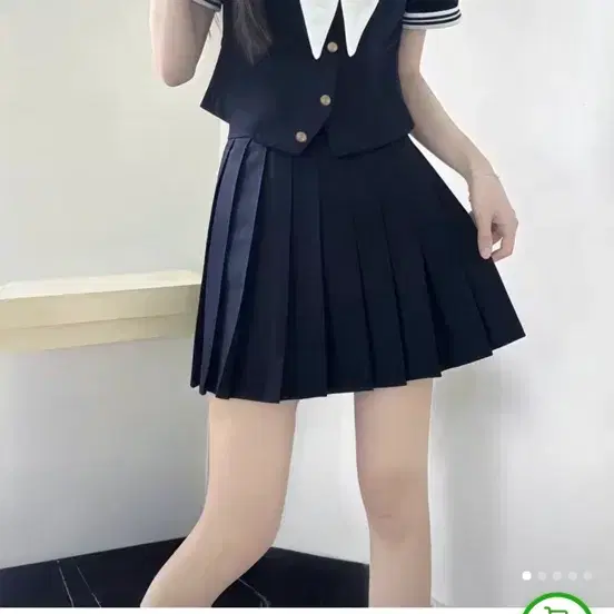 남색 세라복 세트 (s 사이즈지만 넉넉)