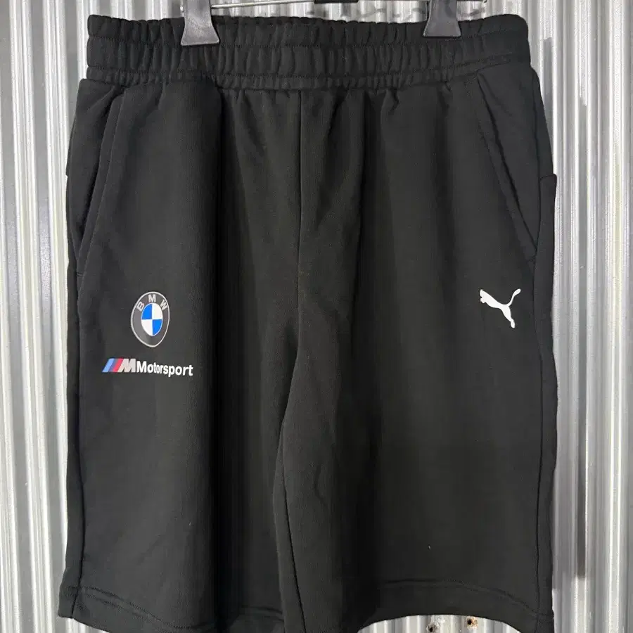 M 푸마 BMW 모터스포츠 반바지 블랙