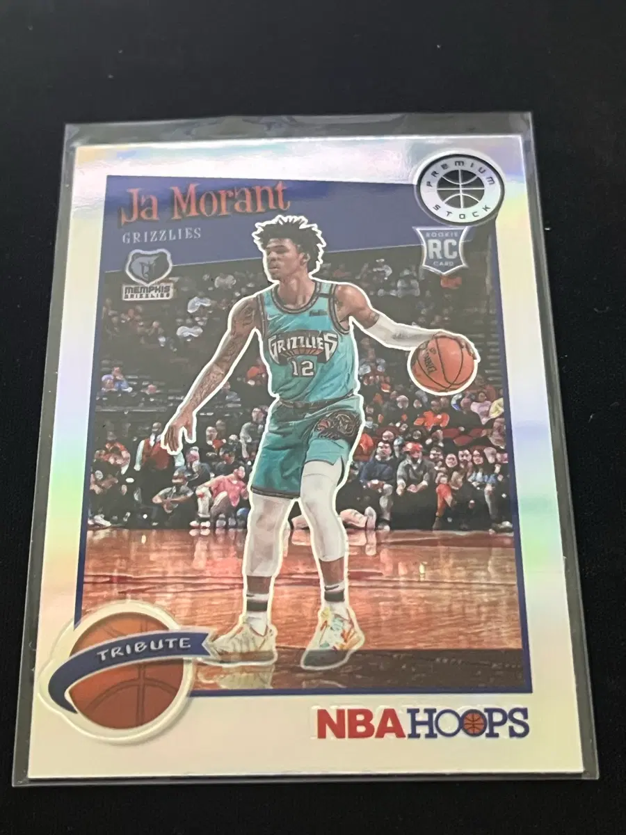 Nba panini hoops 2019-20 자모란트 루키 카드 파니니 훕스 za morant