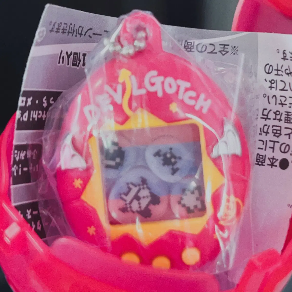 다마고치 가챠 샤카샤카 챰 3탄 데빌 마메치 데비루치