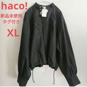 haco! 하코 두근거림이라는 이름의 자수를 가슴에 단 셔츠 자켓