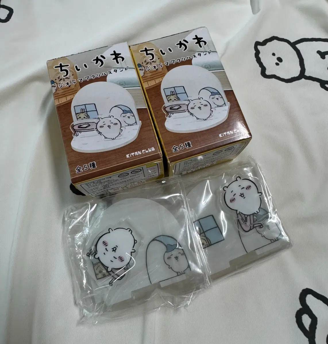 (교환O) 치이카와 키탄클럽 디오라마 아크릴 스탠드