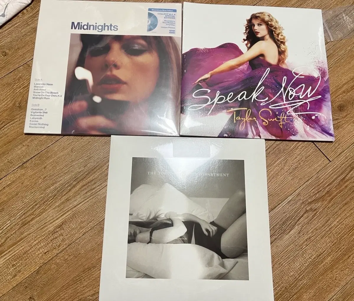 테일러 스위프트 LP, CD 앨범 일괄