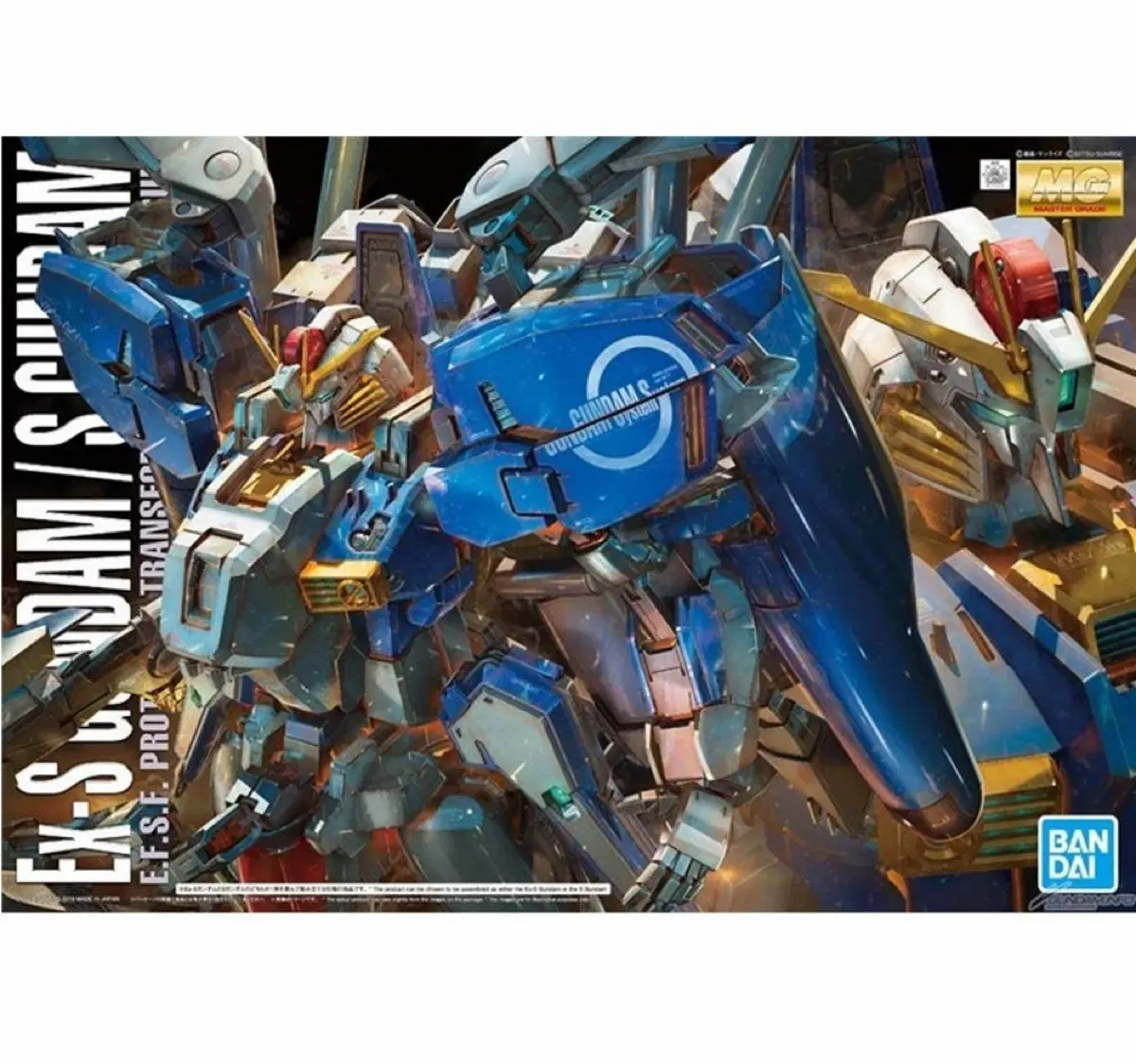 반다이 MG EX-S , FAZZ , 풀아머 3종 일괄 판매합니다.