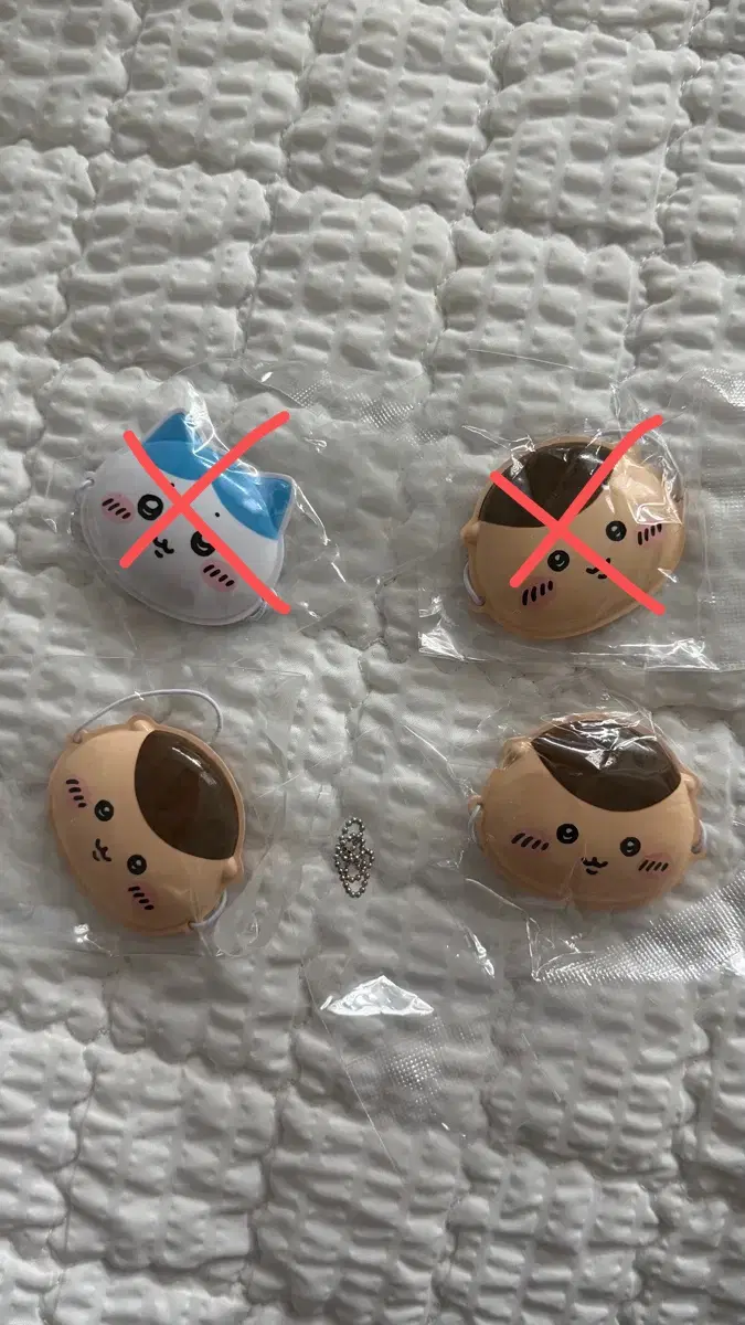 미개봉 치이카와 가면 가챠 쿠리만쥬 하치와레