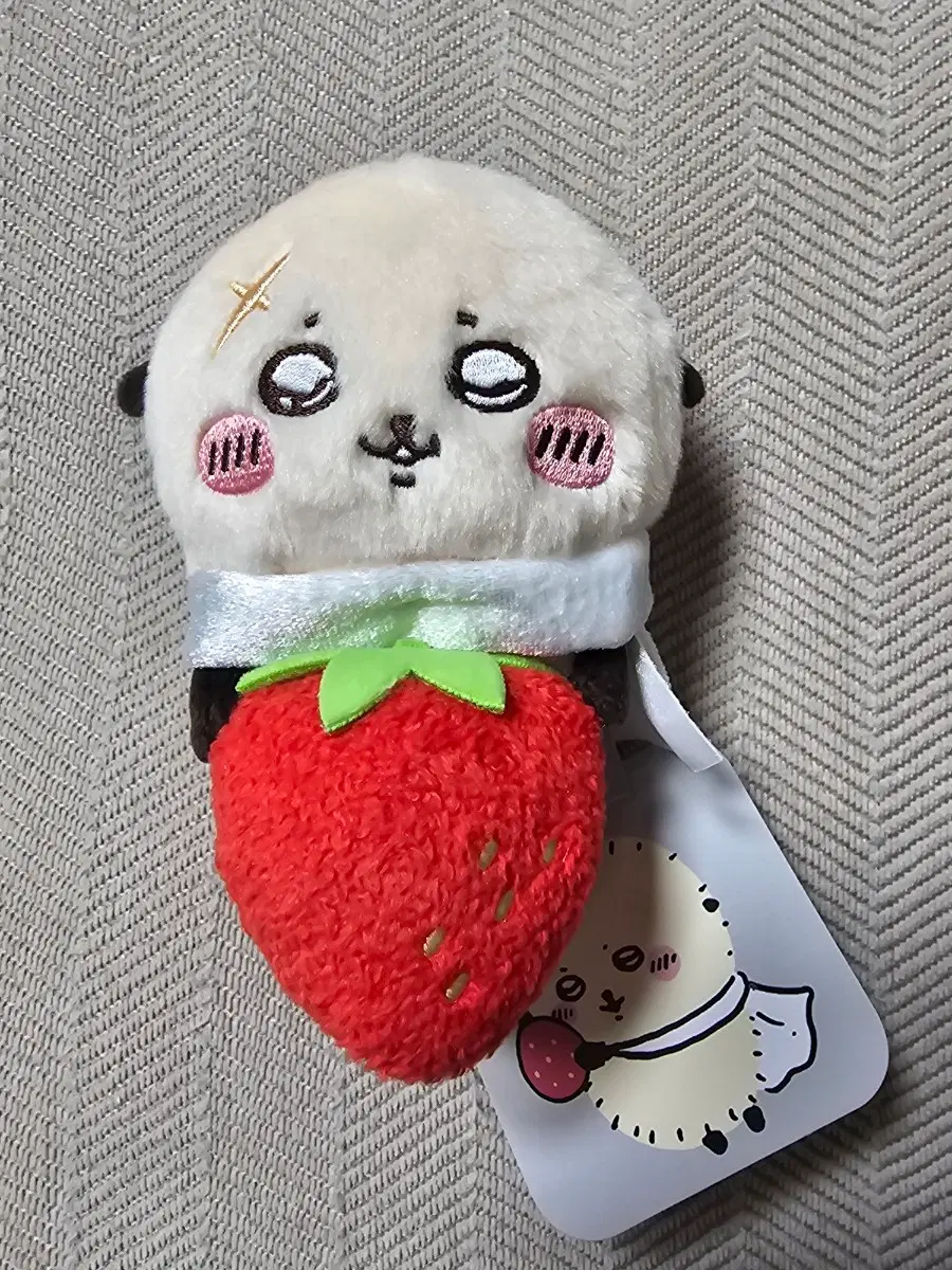 먼작귀 치이카와 랏코 딸기 인형 누이 마스코트 데스크톱 데스크탑