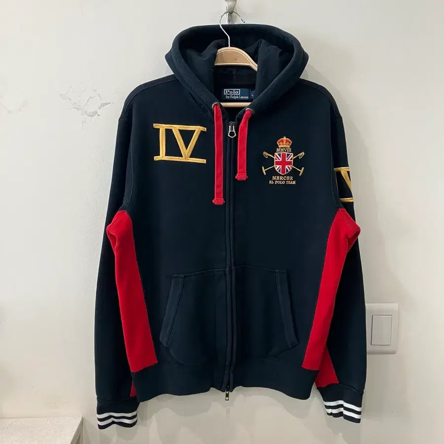 215 폴로 mercer club 후드집업