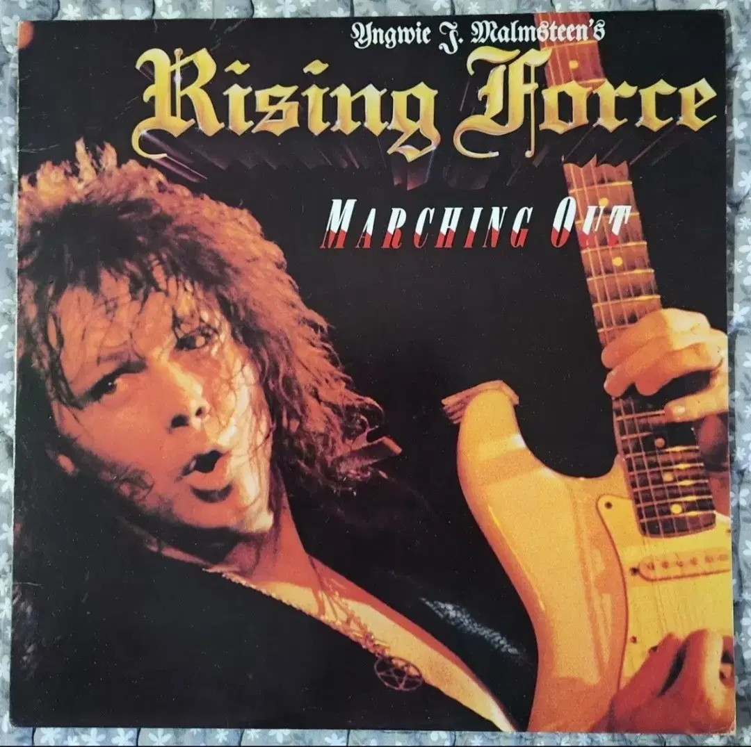 Yngwie Malmsteen 잉위멈스틴 라이징포스 LP