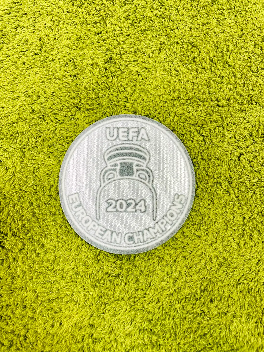EURO 2024 유로 우승 스페인 챔피언 유니폼 패치 소매 마킹