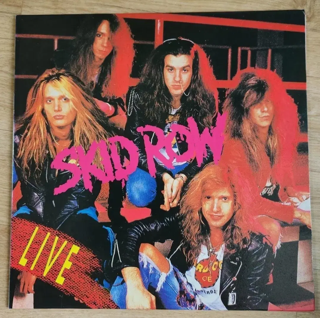 스키드 로우 LIVE LP