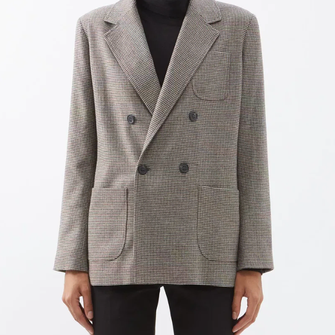 아페쎄 A.P.C 신형 프룬 블레이저 코트자켓 더블브레스트 36 (백화점 정품)
