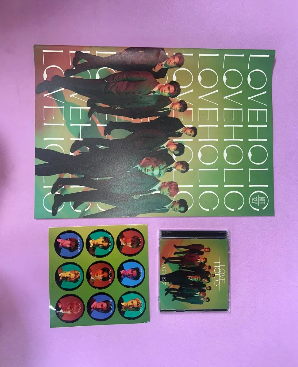 엔시티 포터홀릭(포토북, CD, 스티커)