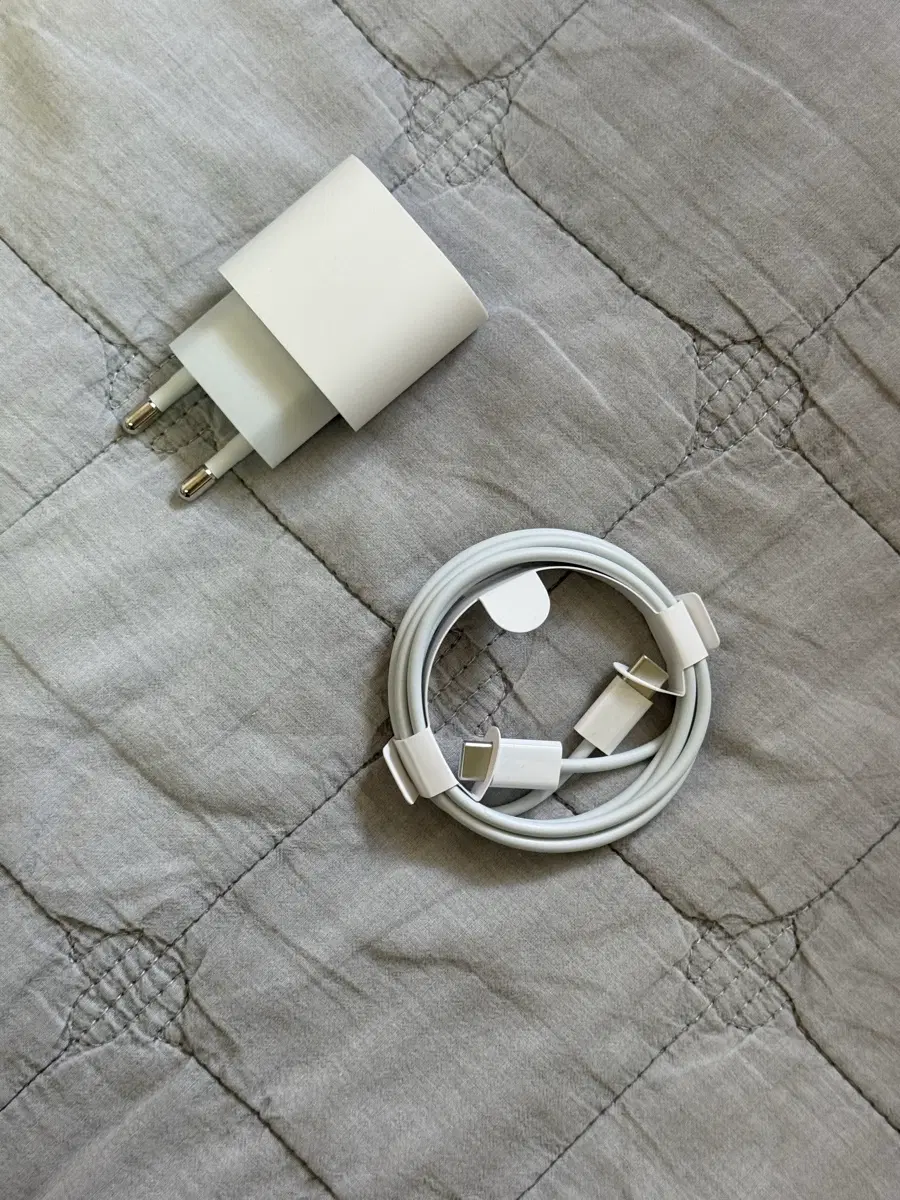 애플 정품 고속 충전기 USB-C 케이블 어댑터 세트