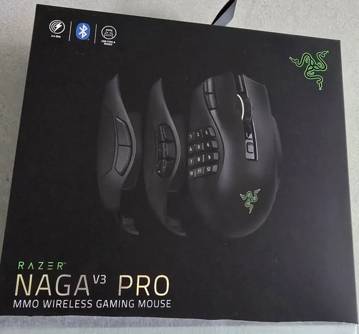 레이저 나가 V3 프로 무선 게이밍 마우스, 레이저 naga v3 pro