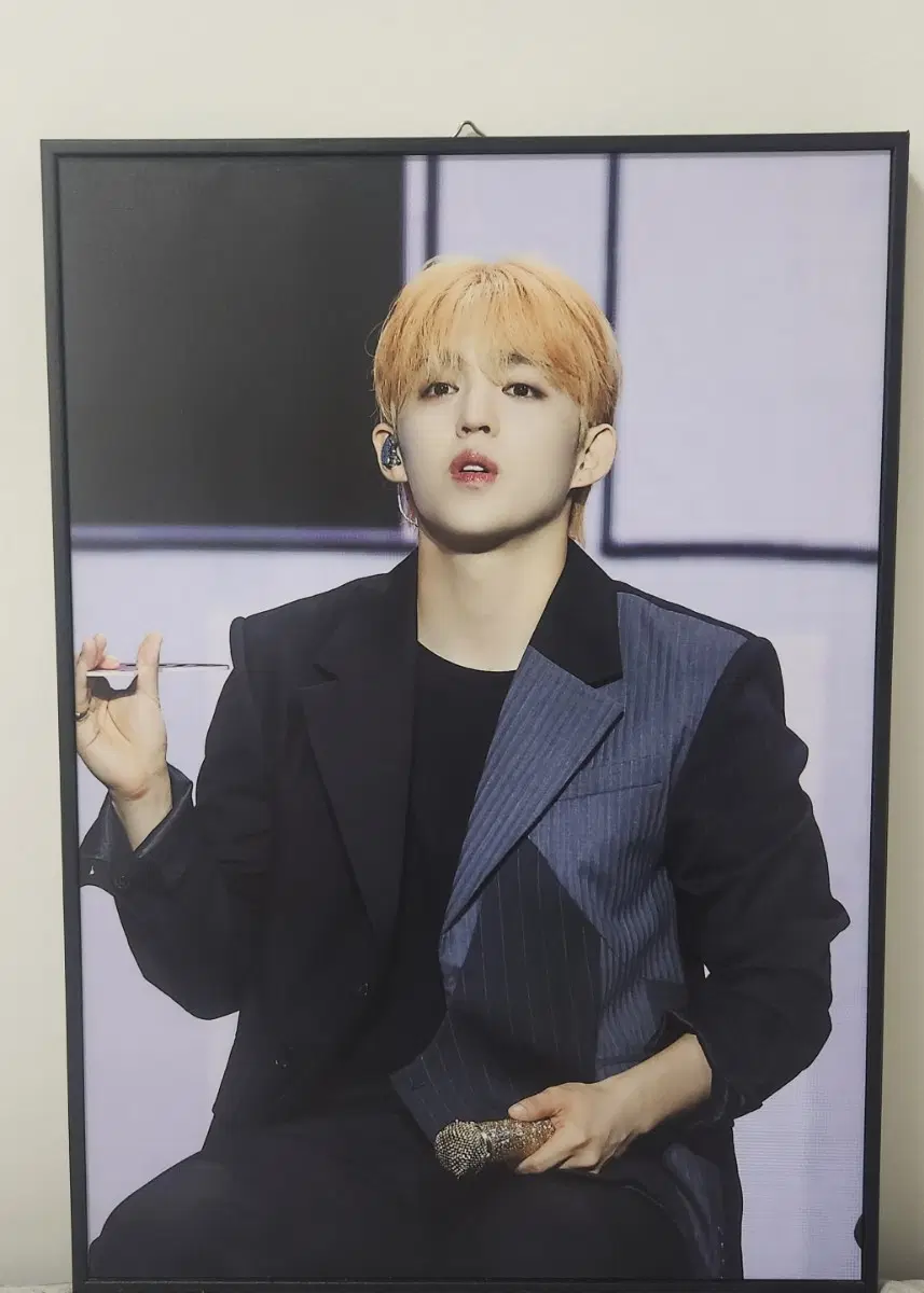 (급처)세븐틴 에스쿱스 무광 액자(A3) 양도