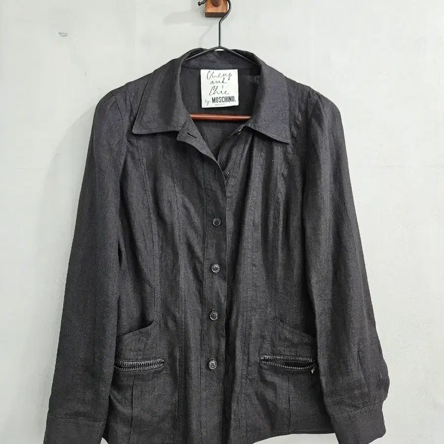 모스키노 Cheap&Chic 린넨 자켓 8 (Made in Italy)