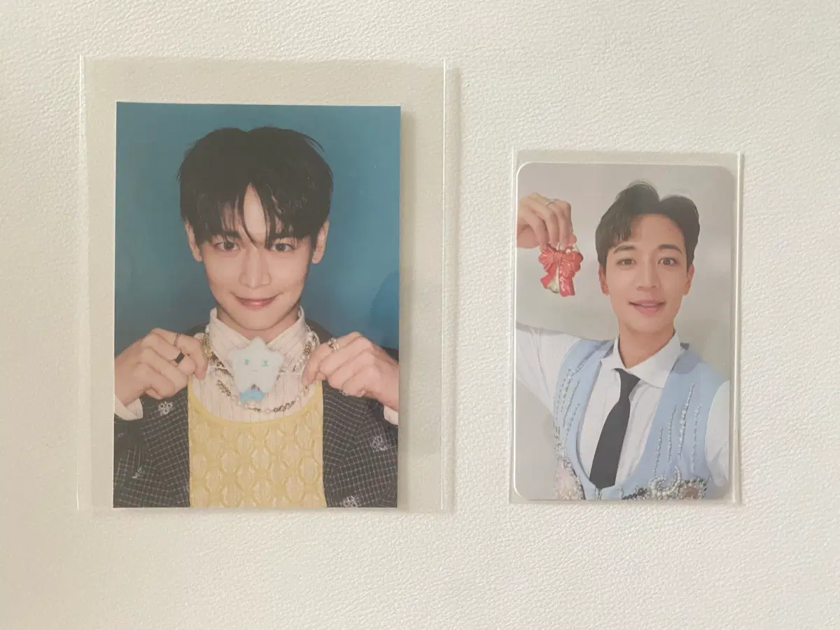 샤이니 민호 포엣아 엽서 + 크리스마스 포카