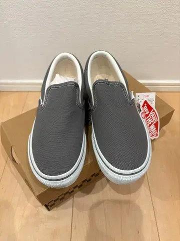 VANS SLIP ON 그레이 스니커즈
