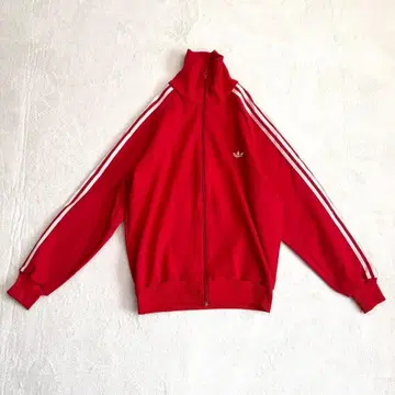 adidas 데상트제 ADS-4F 70s 트랙 자켓 레드 4호