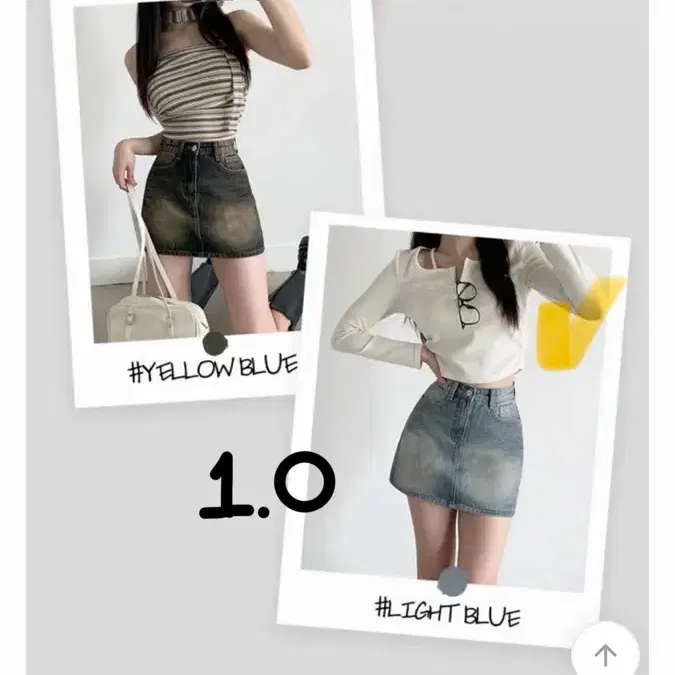 에이블리) 부기샵 청치마 숏치마 s숏