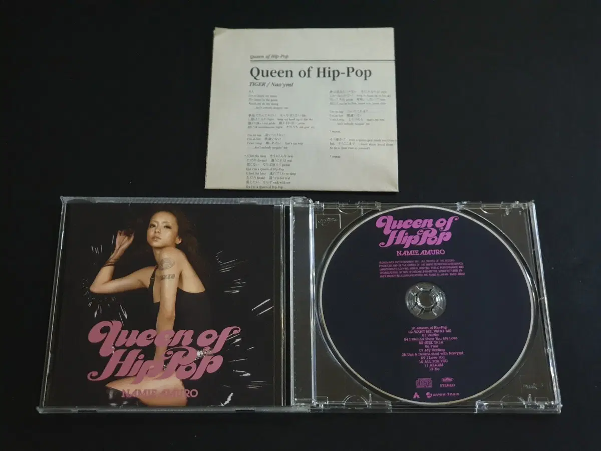 아무로나미에 7집 앨범 Queen of Hip-Pop AMURO NAMIE 음반